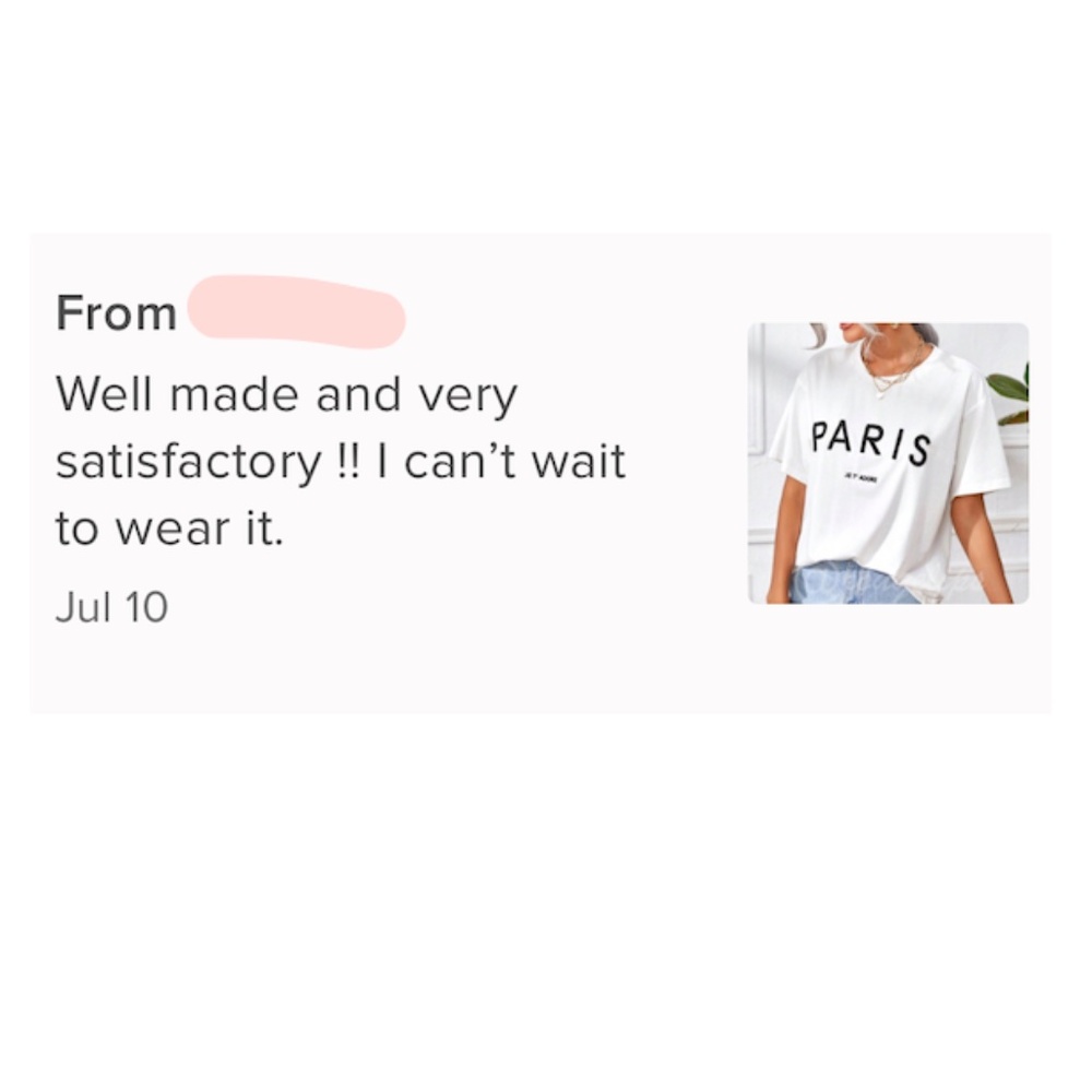White Tee Red Embroidery Text Print Shirt Short Sleeve, Drop Shoulder Oversized - Picture 12 of 12